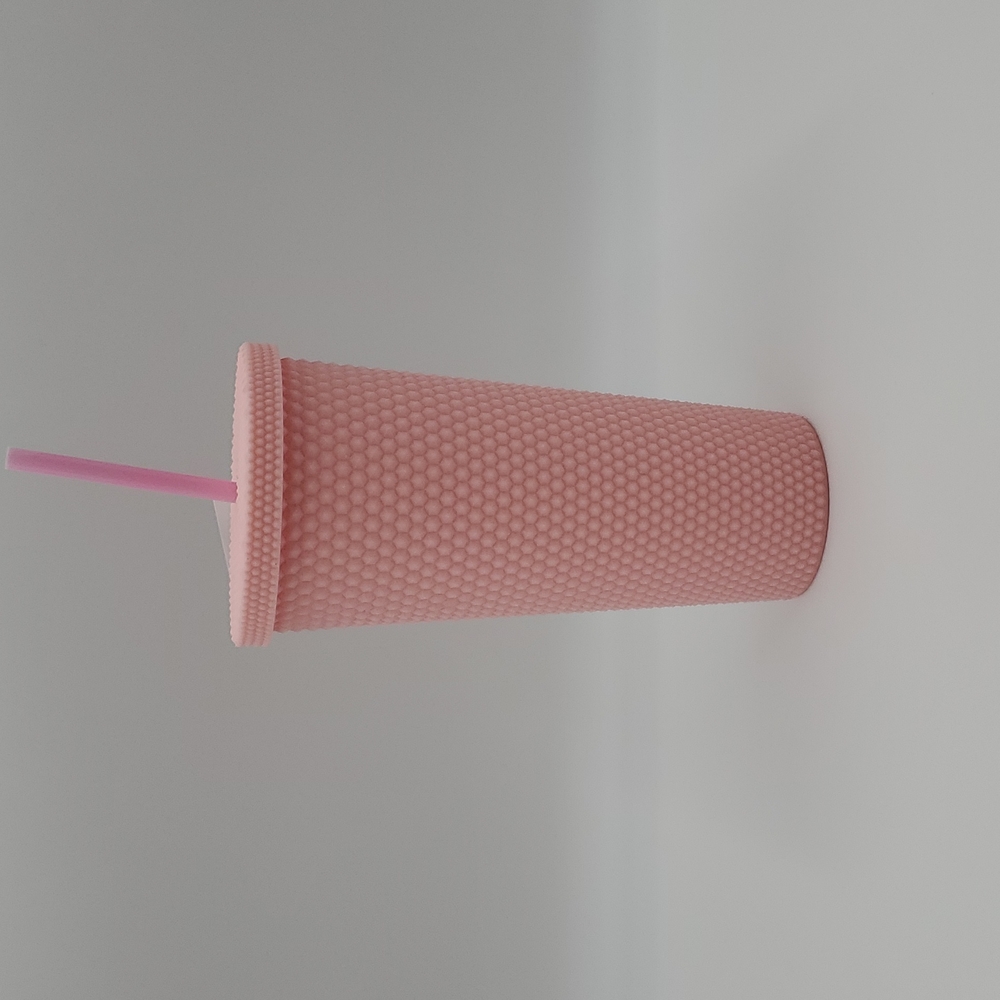 Pink Studded Starbucks inspired Tumbler Cup